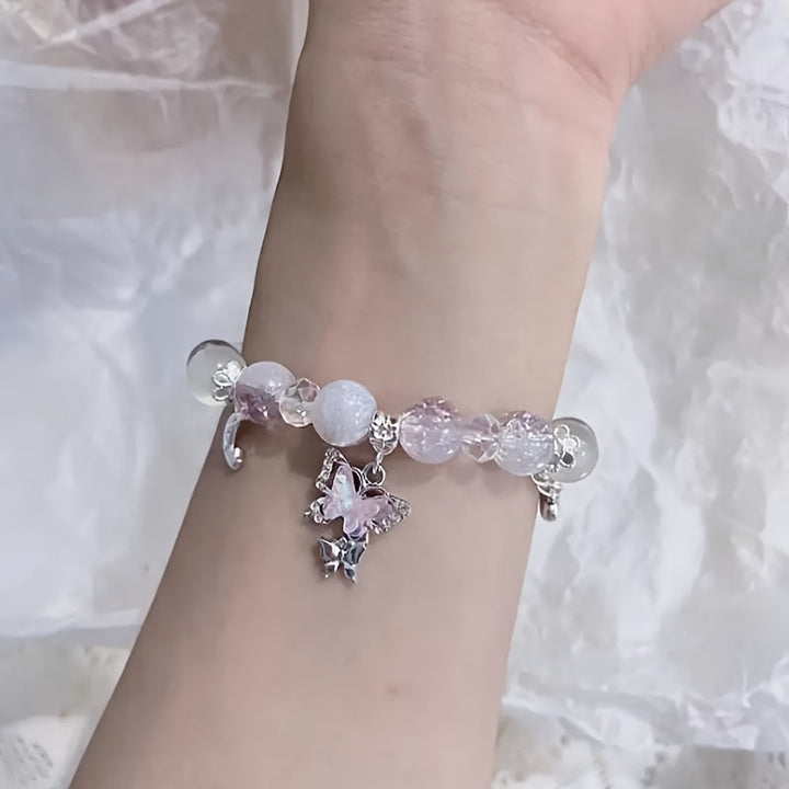 Charming Bead Butterfly Bracelet | Community Club