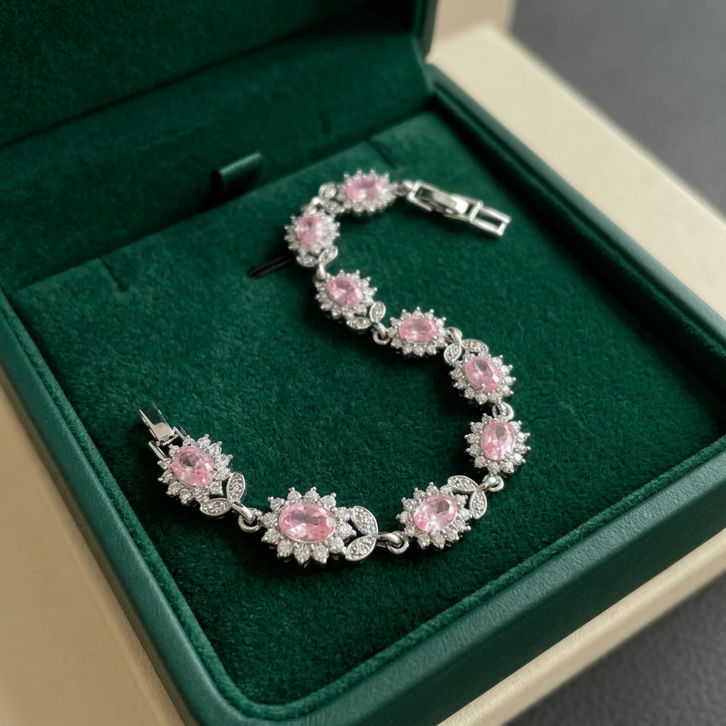 Iridessa Pinkthorn Sapphire Bracelet | Community Club